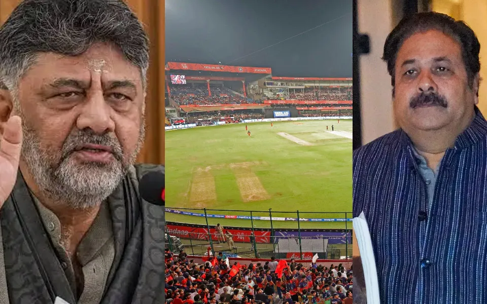 Rajeev Shukla hits back at DK Shivakumar