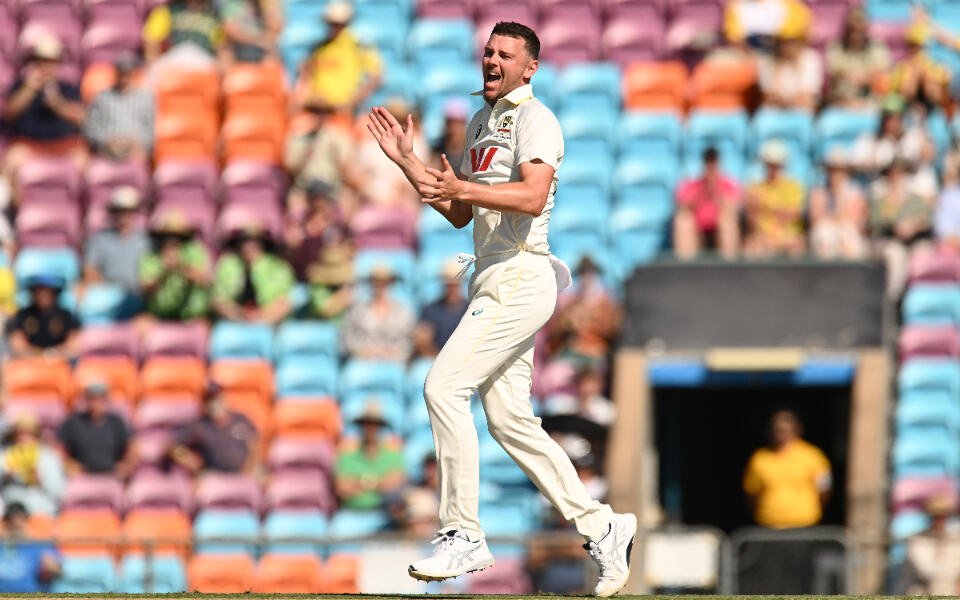 Hazlewood’s Six-For Helps Him Achieve Historic Test Landmark
