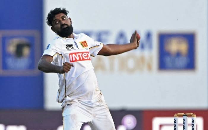 Prabath Jayasuriya Reprimanded After Frustration Following Dismissal Prabath Jayasuriya Reprimanded After Frustration Following Dismissal