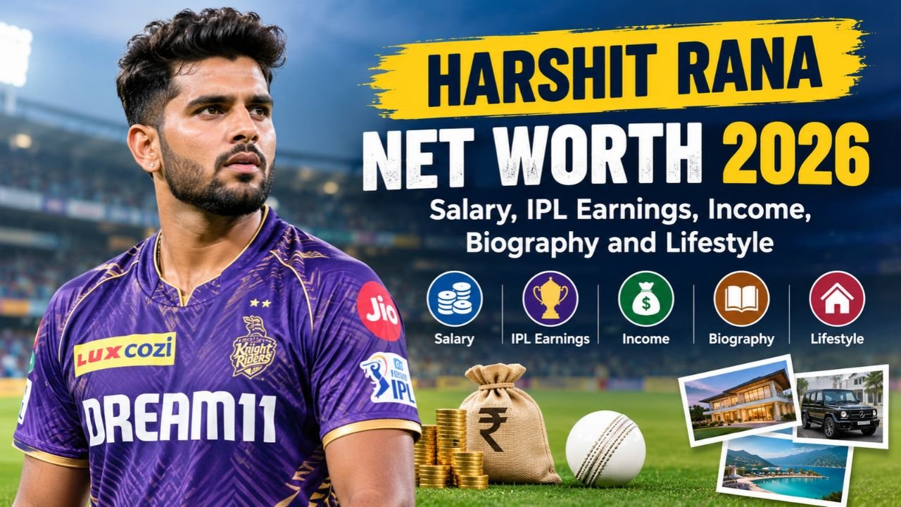 Harshit Rana Net Worth 2026: Salary, Earnings, IPL Income and Financial Details Harshit Rana Net Worth 2026: Salary, Earnings, IPL Income and Financial Details