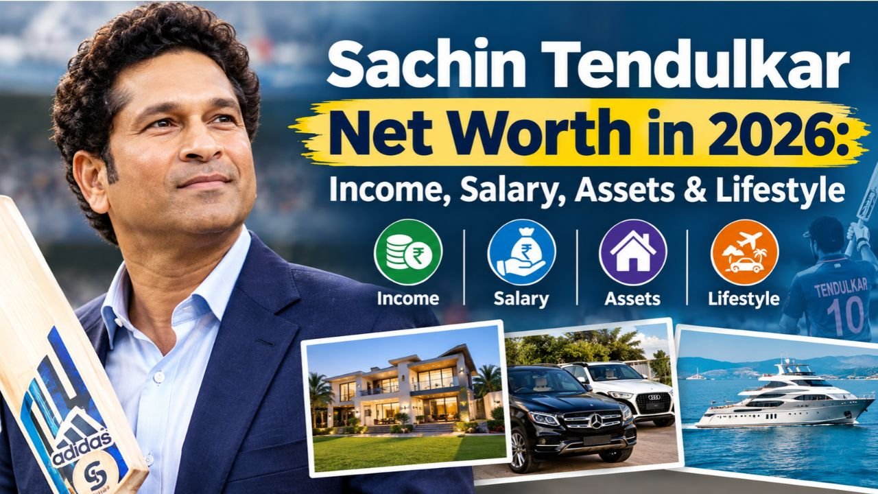Sachin Tendulkar Net Worth in 2026: Income, Salary, Assets & Lifestyle Sachin Tendulkar Net Worth in 2026: Income, Salary, Assets & Lifestyle